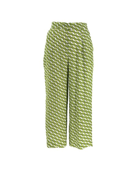 chicard pattern crop pants2